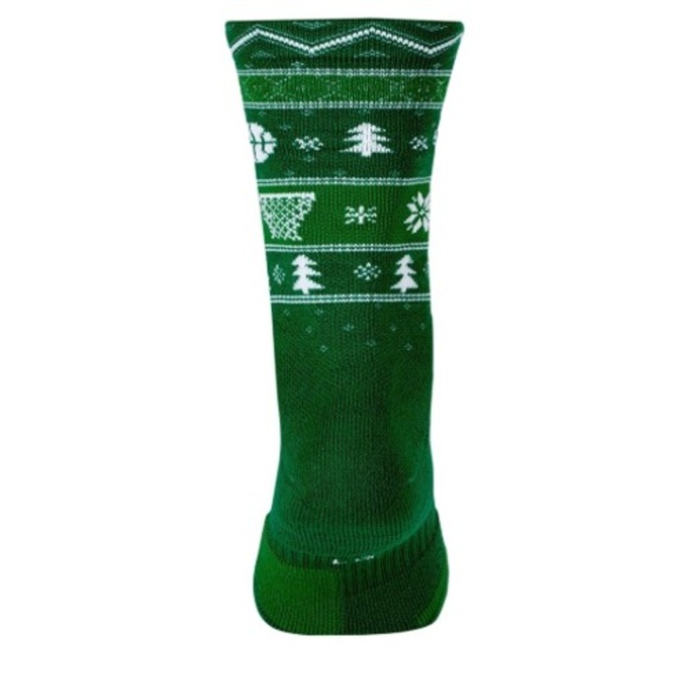 Nike Elite Crew Socks Santa 1 Pair Size Mens 6-8; Wmns 6-10; Youth 5Y-7Y - Picture 8 of 8